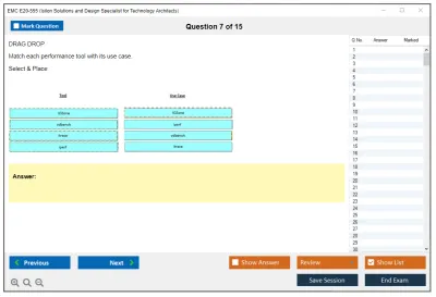 EMC E20-555 Isilon Solutions and Design Specialist Exam for Technology Architects Practice test exam simulator test engine exam Prep practice test questions answers Image 7