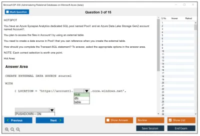 Microsoft DP-300 Administering Relational Databases on Microsoft Azure Practice test exam simulator test engine exam Prep practice test questions answers Image 3