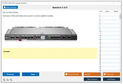 HP HPE0-S59 HPE Compute Solutions Practice test exam simulator test engine exam Prep practice test questions answers Image 2
