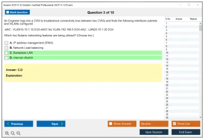 Nutanix NCP-5.10 Nutanix Certified Professional (NCP) 5.10 Exam Practice test exam simulator test engine exam Prep practice test questions answers Image 3