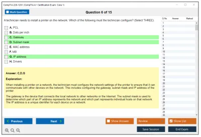CompTIA 220-1101 CompTIA A+ Certification Exam: Core 1 Practice test exam simulator test engine exam Prep practice test questions answers Image 6