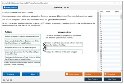 Microsoft MB-330 Microsoft Dynamics 365 Supply Chain Management Practice test exam simulator test engine exam Prep practice test questions answers Image 1