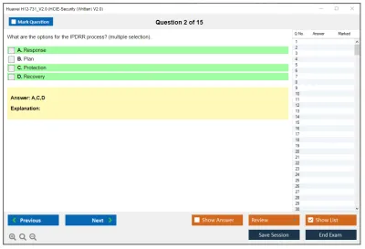 Huawei H12-731_V2.0 HCIE-Security (Written) V2.0 Practice test exam simulator test engine exam Prep practice test questions answers Image 2