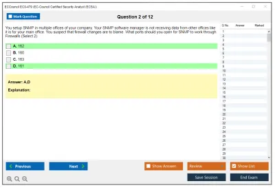 ECCouncil EC0-479 EC-Council Certified Security Analyst (ECSA) Practice test exam simulator test engine exam Prep practice test questions answers Image 2