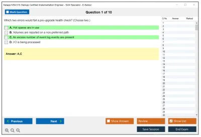 Netapp NS0-516 NetApp Certified Implementation Engineer - SAN Specialist - E-Series Practice test exam simulator test engine exam Prep practice test questions answers Image 1