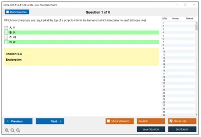 Arista ACE-P-ALE1.04 Arista Linux Essentials Exam Practice test exam simulator test engine exam Prep practice test questions answers Image 1