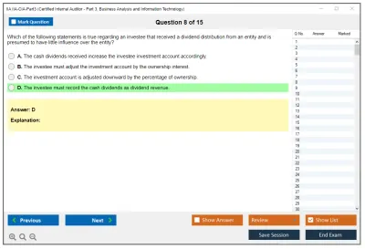 IIA IIA-CIA-Part3 Business Knowledge for Internal Auditing Practice test exam simulator test engine exam Prep practice test questions answers Image 8