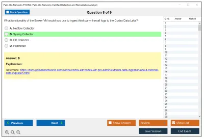 Palo Alto Networks PCDRA Palo Alto Networks Certified Detection and Remediation Analyst Practice test exam simulator test engine exam Prep practice test questions answers Image 8