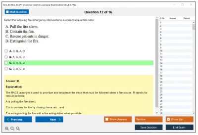 NCLEX NCLEX-PN National Council Licensure Examination(NCLEX-PN) Practice test exam simulator test engine exam Prep practice test questions answers Image 12