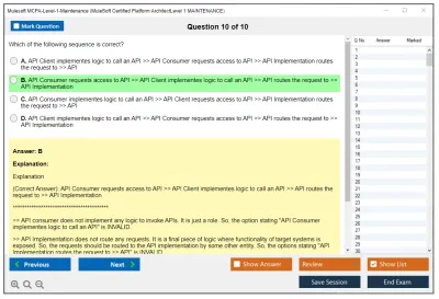 Mulesoft MCPA-Level-1-Maintenance MuleSoft Certified Platform Architect - Level 1 MAINTENANCE Practice test exam simulator test engine exam Prep practice test questions answers Image 10