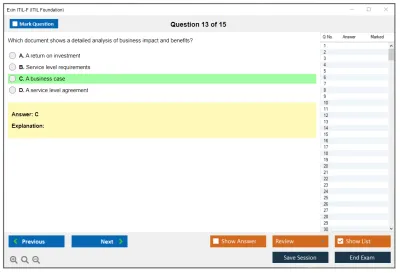 Exin ITIL-F ITIL® Foundation Practice test exam simulator test engine exam Prep practice test questions answers Image 13