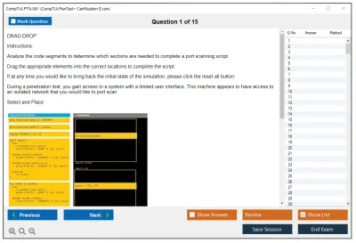 CompTIA PT0-001 CompTIA PenTest+ Certification Exam Practice test exam simulator test engine exam Prep practice test questions answers Image 1