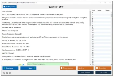 CompTIA 220-1001 CompTIA A+ Certification Exam: Core 1 Practice test exam simulator test engine exam Prep practice test questions answers Image 1
