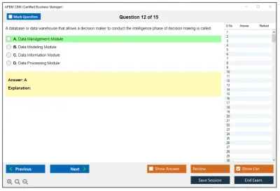 APBM CBM Certified Business Manager Practice test exam simulator test engine exam Prep practice test questions answers Image 12