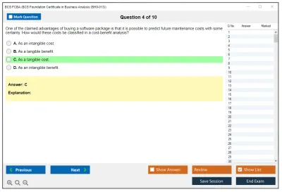 BCS FCBA BCS Foundation Certificate in Business Analysis (BH0-013) Practice test exam simulator test engine exam Prep practice test questions answers Image 4