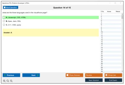 Salesforce PDI Salesforce Certified Platform Developer I Practice test exam simulator test engine exam Prep practice test questions answers Image 14
