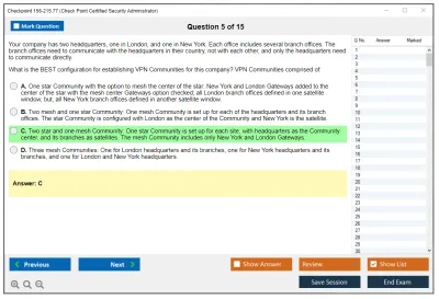 Checkpoint 156-215.77 Check Point Certified Security Administrator Practice test exam simulator test engine exam Prep practice test questions answers Image 5