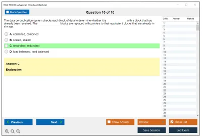 SOA S90.05 Advanced Cloud Architecture Practice test exam simulator test engine exam Prep practice test questions answers Image 10