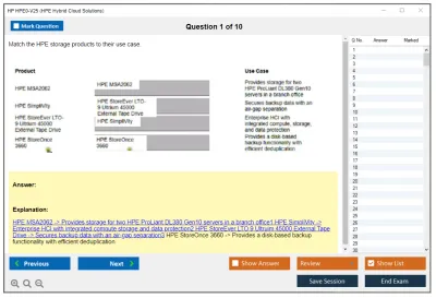 HP HPE0-V25 HPE Hybrid Cloud Solutions Practice test exam simulator test engine exam Prep practice test questions answers Image 1