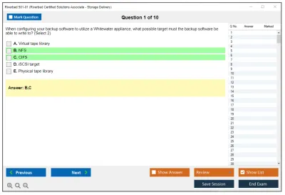 Riverbed 501-01 Riverbed Certified Solutions Associate – Storage Delivery Practice test exam simulator test engine exam Prep practice test questions answers Image 1
