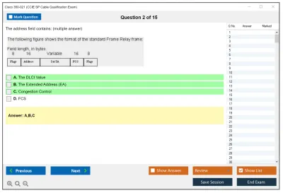 Cisco 350-021 CCIE SP Cable Qualification Exam Practice test exam simulator test engine exam Prep practice test questions answers Image 2