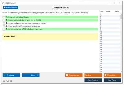 LPI 303-200 303-200: LPIC-3 Exam 303: Security, version 2.0 Practice test exam simulator test engine exam Prep practice test questions answers Image 2