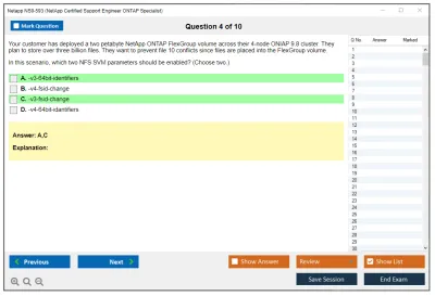 Netapp NS0-593 NetApp Certified Support Engineer ONTAP Specialist Practice test exam simulator test engine exam Prep practice test questions answers Image 4