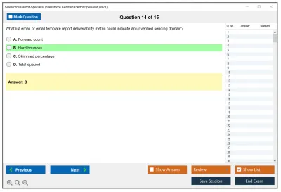 Salesforce Pardot-Specialist Salesforce Certified Pardot Specialist Practice test exam simulator test engine exam Prep practice test questions answers Image 14