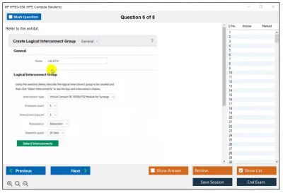 HP HPE0-S59 HPE Compute Solutions Practice test exam simulator test engine exam Prep practice test questions answers Image 6