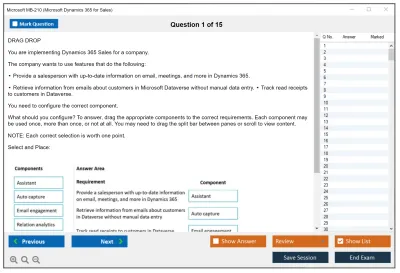Microsoft MB-210 Microsoft Dynamics 365 for Sales Practice test exam simulator test engine exam Prep practice test questions answers Image 1