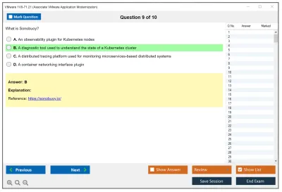 VMware 1V0-71.21 Associate VMware Application Modernization Practice test exam simulator test engine exam Prep practice test questions answers Image 9