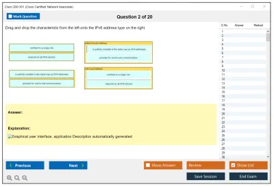 Cisco 200-301 Cisco Certified Network Associate Practice test exam simulator test engine exam Prep practice test questions answers Image 2