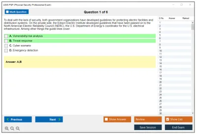 ASIS PSP Planning & Scheduling Professional (PSP) Exam Practice test exam simulator test engine exam Prep practice test questions answers Image 1
