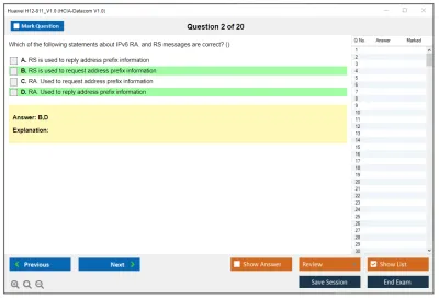 Huawei H12-811_V1.0 HCIA-Datacom V1.0 Exam Practice test exam simulator test engine exam Prep practice test questions answers Image 2