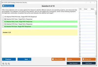 Exin SCNP SCNP Strategic Infrastructure Security Practice test exam simulator test engine exam Prep practice test questions answers Image 6