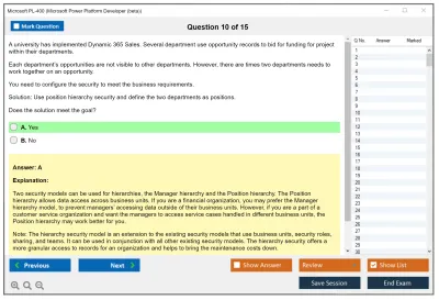 Microsoft PL-400 Microsoft Power Platform Developer Practice test exam simulator test engine exam Prep practice test questions answers Image 10