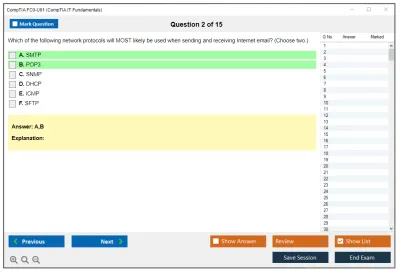 CompTIA FC0-U61 CompTIA IT Fundamentals+ Certification Exam Practice test exam simulator test engine exam Prep practice test questions answers Image 2