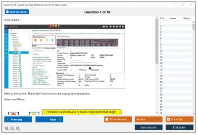 Cisco 010-151 Supporting Cisco Datacenter Networking Devices Practice test exam simulator test engine exam Prep practice test questions answers Image 1