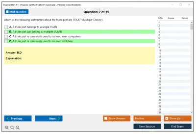 Huawei H31-511 Huawei Certified Network Associate - Cloud Solutions Architect Practice test exam simulator test engine exam Prep practice test questions answers Image 2