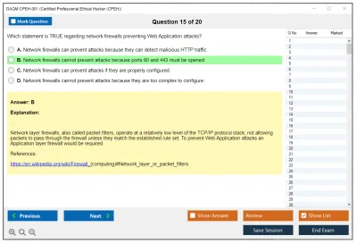 GAQM CPEH-001 Certified Professional Ethical Hacker (CPEH) Practice test exam simulator test engine exam Prep practice test questions answers Image 15