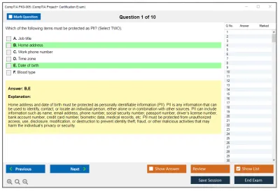 CompTIA PK0-005 CompTIA Project+ Certification (2025) Practice test exam simulator test engine exam Prep practice test questions answers Image 1