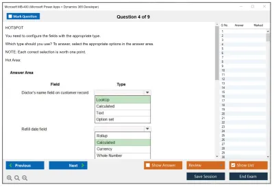 Microsoft MB-400 Microsoft Power Apps + Dynamics 365 Developer Practice test exam simulator test engine exam Prep practice test questions answers Image 4
