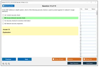 Huawei H12-731_V2.0 HCIE-Security (Written) V2.0 Practice test exam simulator test engine exam Prep practice test questions answers Image 15