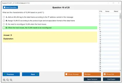 Huawei H12-811_V1.0 HCIA-Datacom V1.0 Exam Practice test exam simulator test engine exam Prep practice test questions answers Image 16