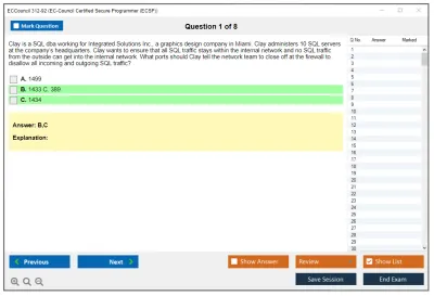 ECCouncil 312-92 EC-Council Certified Secure Programmer (ECSP) Practice test exam simulator test engine exam Prep practice test questions answers Image 1