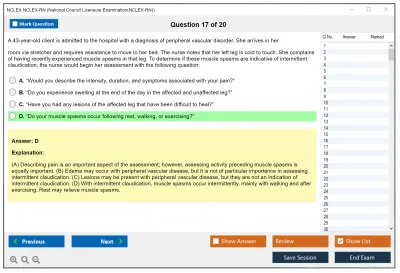NCLEX NCLEX-RN National Council Licensure Examination(NCLEX-RN) Practice test exam simulator test engine exam Prep practice test questions answers Image 17