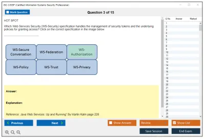 ISC2 CISSP Certified Information Systems Security Professional (CISSP) Practice test exam simulator test engine exam Prep practice test questions answers Image 3