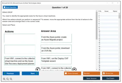 Microsoft AZ-303 Microsoft Azure Architect Technologies  Practice test exam simulator test engine exam Prep practice test questions answers Image 1