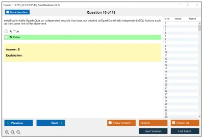 Huawei H13-723_V2.0 HCIP-Big Data Developer V2.0 Practice test exam simulator test engine exam Prep practice test questions answers Image 15