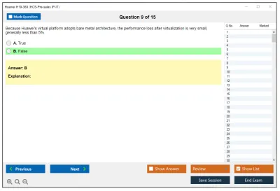 Huawei H19-369 HCS-Pre-sales IP-IT Practice test exam simulator test engine exam Prep practice test questions answers Image 9